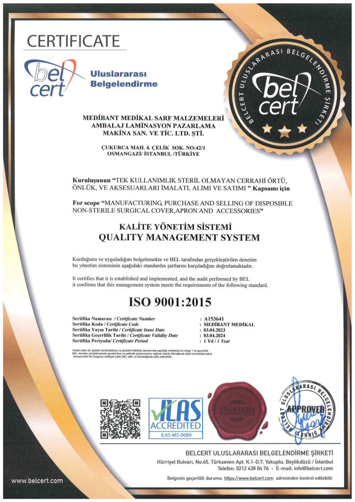 ISO 9001 Certificate